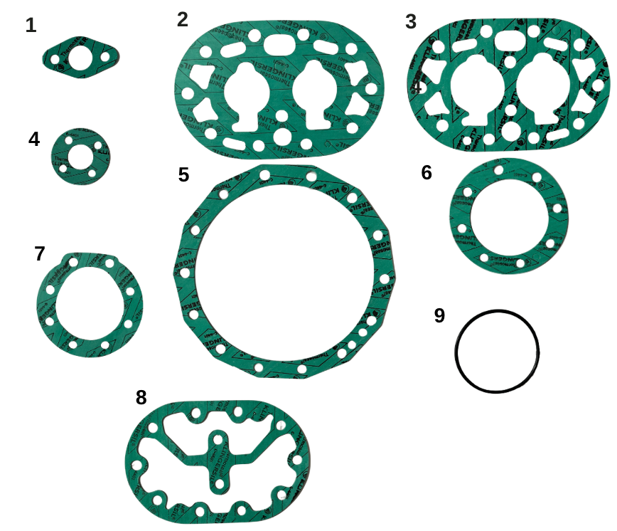 Kit de Empaques Modelo K