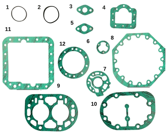 Kit de Empaques Modelo 2D