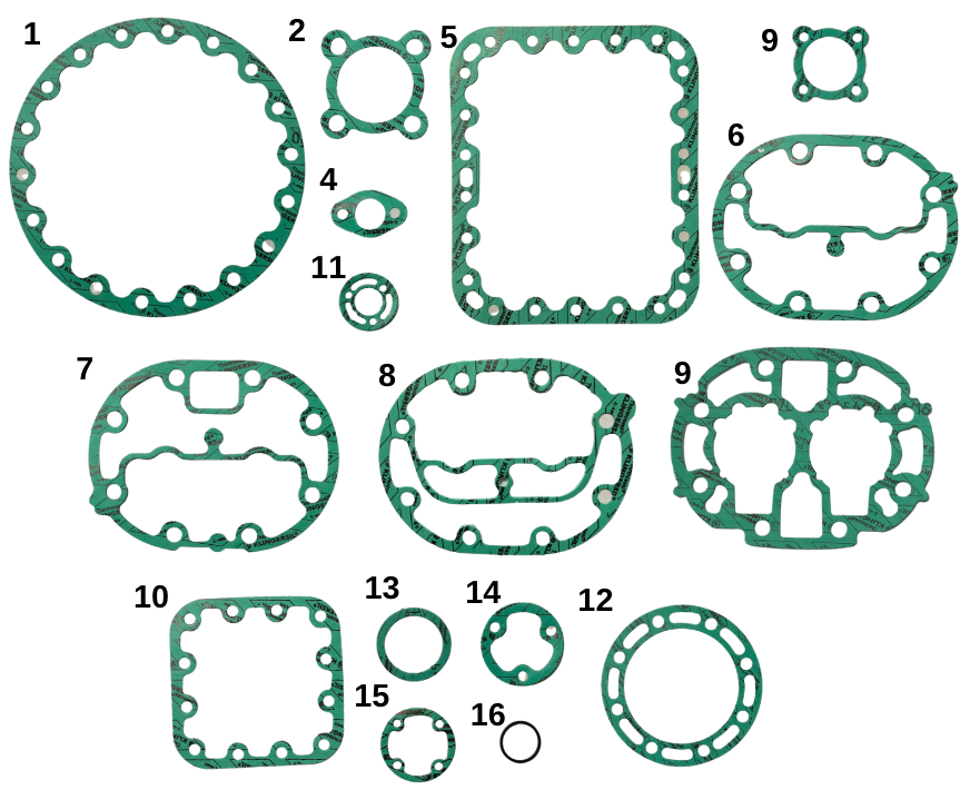 Kit de Empaques Carrier 06E